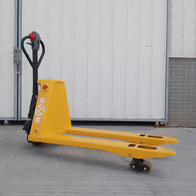 Small Size Plug-in Type Lithium Battery Electric Pallet Truck