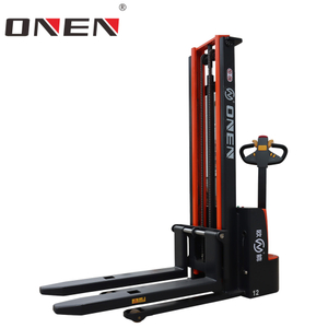 Stand Drive Hydraulic Full Electric Pallet Stacker Electric Forklift