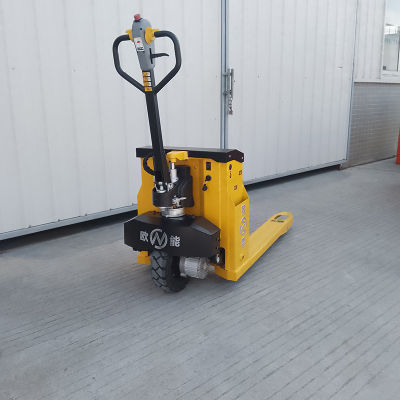 Electric Big Rubber Tire Jiangmen Off-Road Pallet Truck with Low Price Cbdy