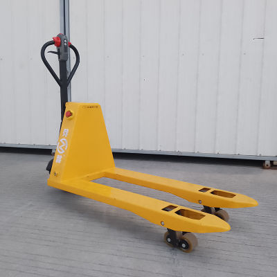 1.5 Ton Semi Electric Hand Jack Battery Hydraulic Power Pallet Truck for Forklift