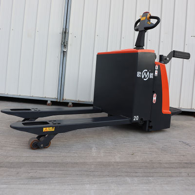2000-5000 Kg Rider Type Electric Motorized Powered Pallet Truck