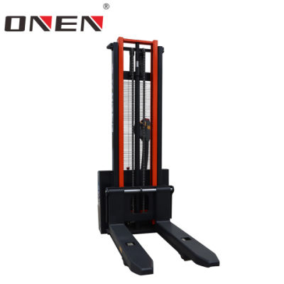 China Factory Customized 1500kg 3500mm EPS Walkie Drive DC Power Electric Pallet Stackers