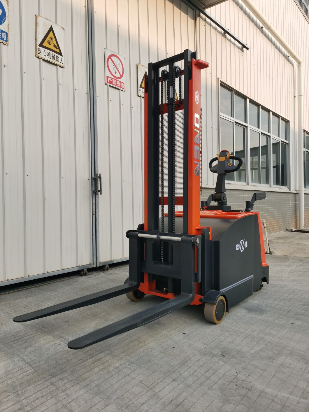 可调式站立式高叉车配重堆垛机 - 广东欧能新资源设备有限公司购买高