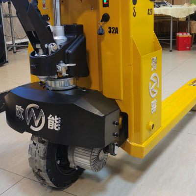 Construction Site 48V Motor 3 Tons Trolley Off-Road Pallet Truck