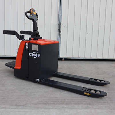 Chinese Hot Sale Model 2000-5000 Kg Full Electric Pallet Truck Battery Powered Pallet Jack for Narrow Working Space