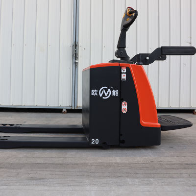 2-5 Tons Capacity Electric Pallet Truck All Terrain Pallet Jack Electric Motor