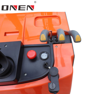 China ONEN 1.5 Ton 2 Ton High Lifting Stand up Electric Reach Truck Forklift for warehousing cargo stacking