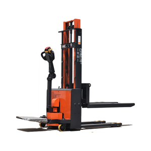 Factory Wholesale 1500kg 2500mm 3500mm 4000mm Lifting Height Electric Industrial Pallet Stacker
